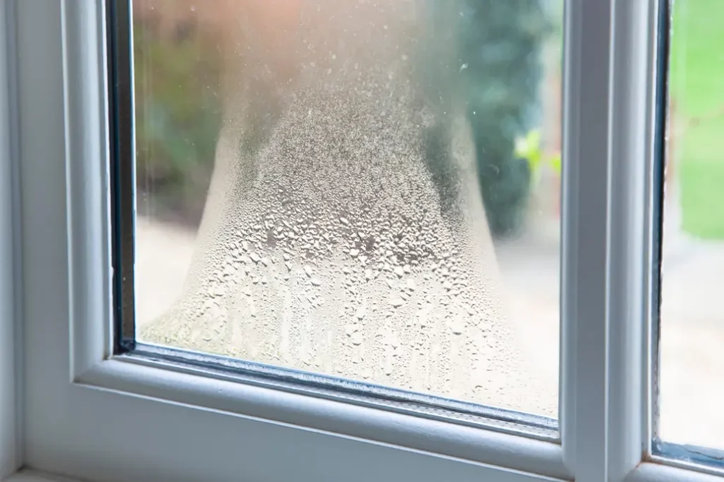 foggy window