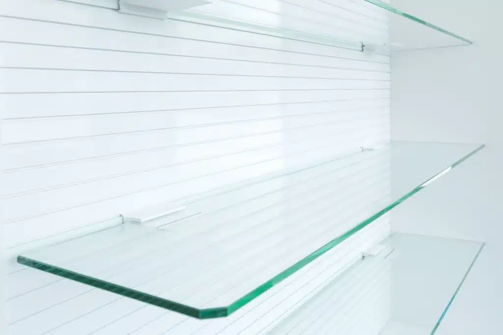 glass shelving