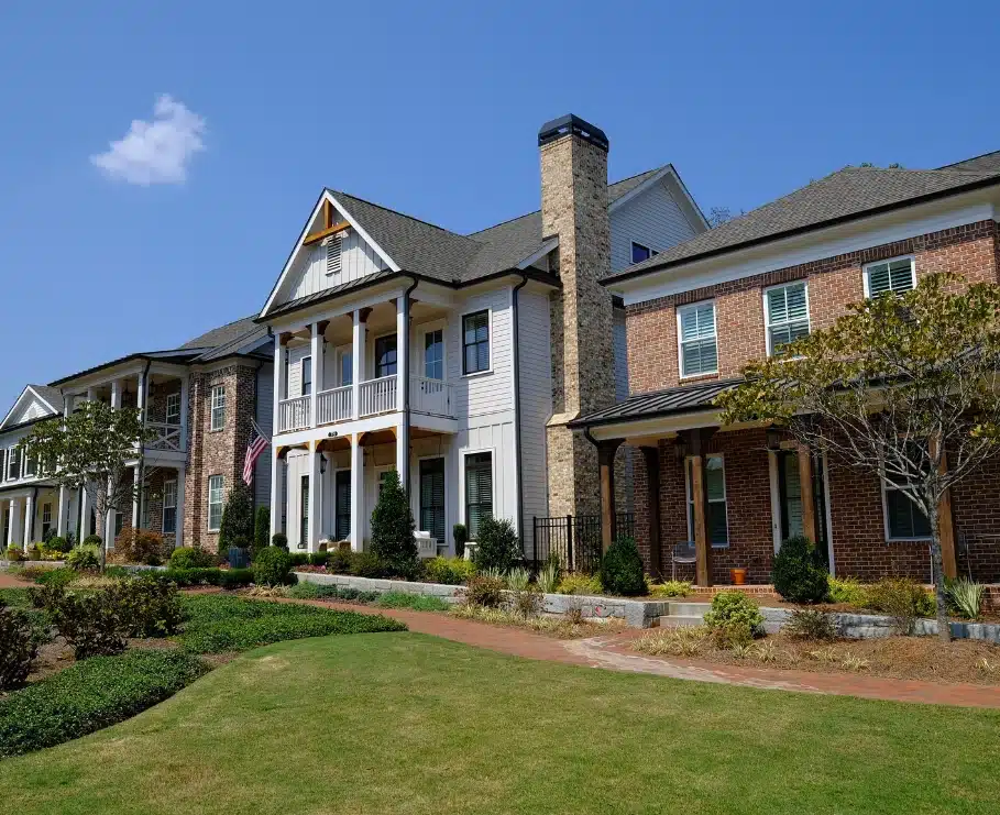 home in alpharetta georgia with many windows