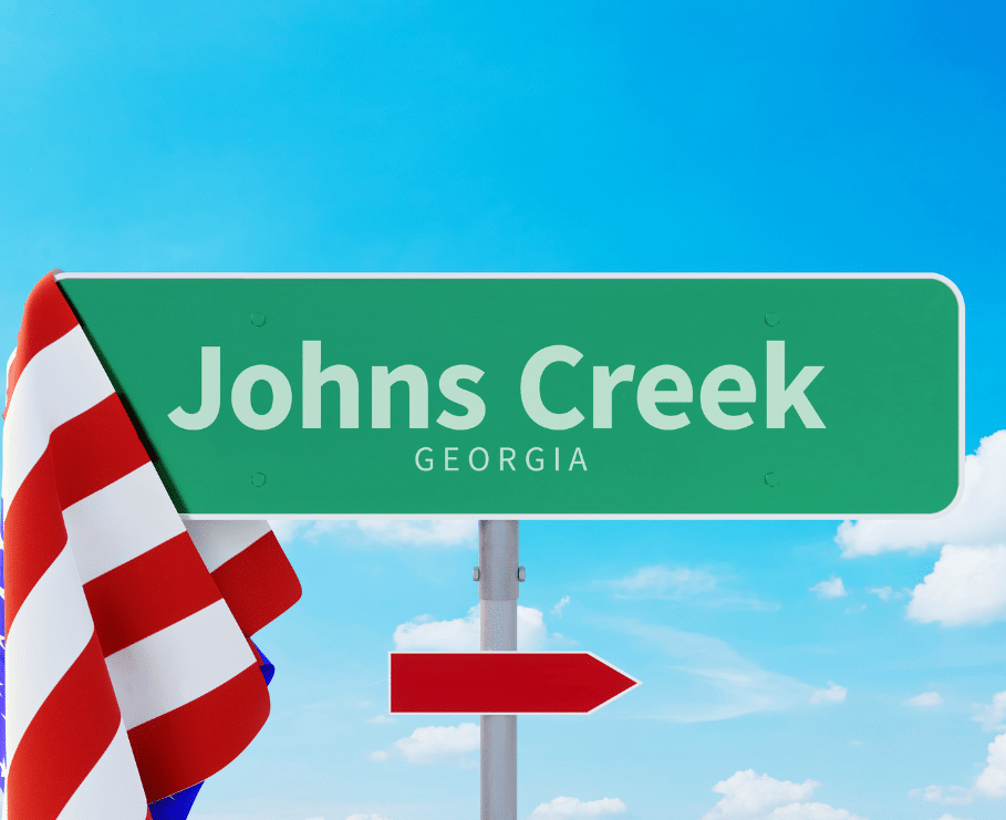 johns creek georgia sign